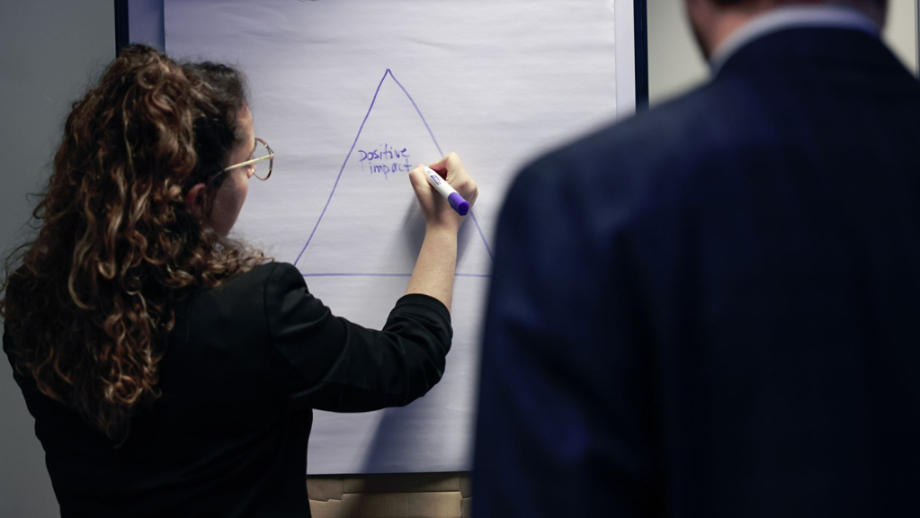 Dominque Silva writing about positive impact